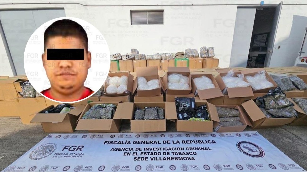 Vinculan a proceso a sujeto con 1.5 toneladas de droga