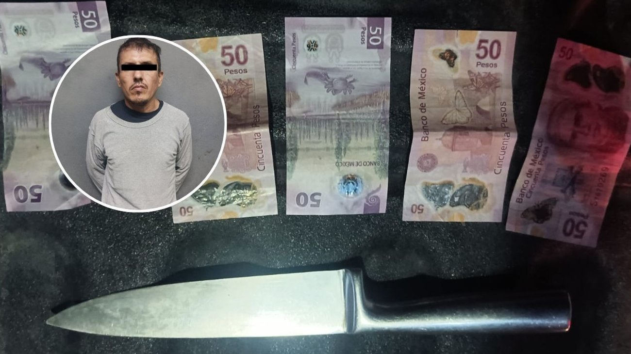 Detienen a hombre tras presunto asalto a tienda de conveniencia