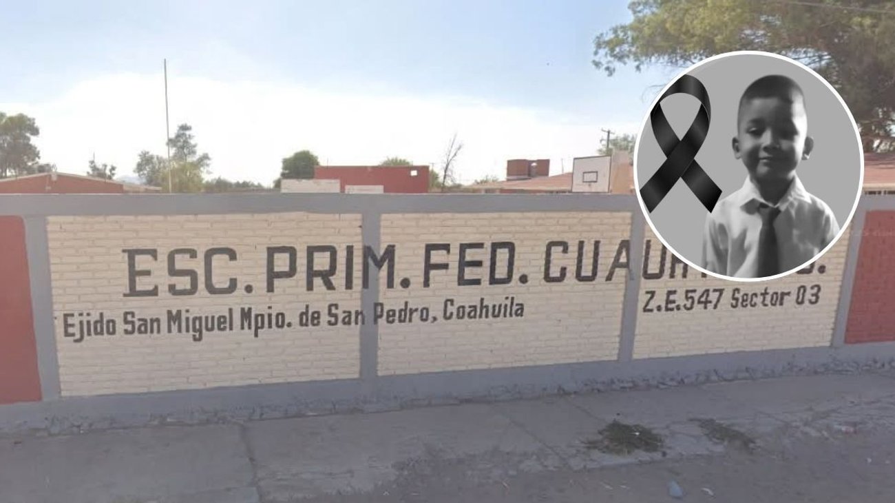 Familiares exigen justicia por la muerte de niño en escuela 