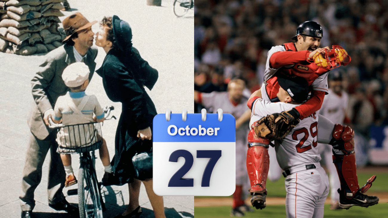 ¿Qué sucedió un día como hoy, 27 de octubre? 