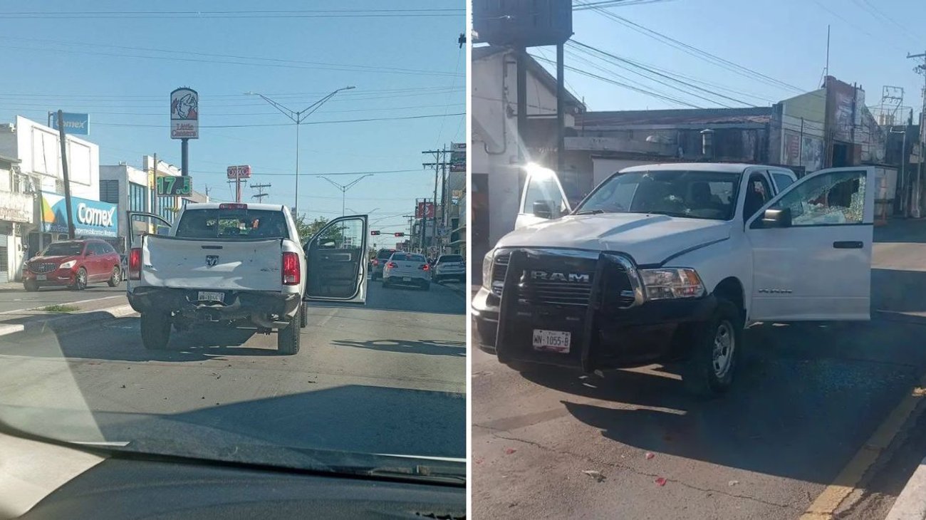 Balaceras y bloqueos generan alarma en Matamoros