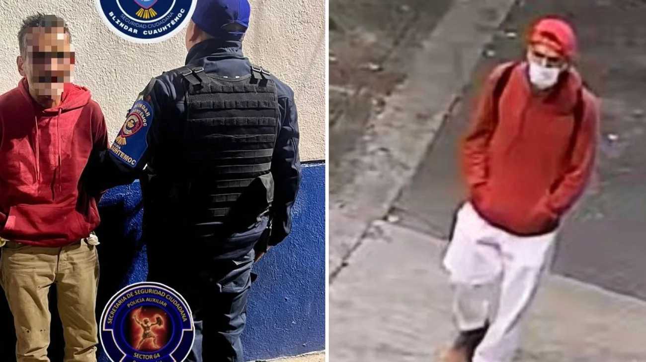 Detienen a presunto agresor de niña en mercado de la CDMX