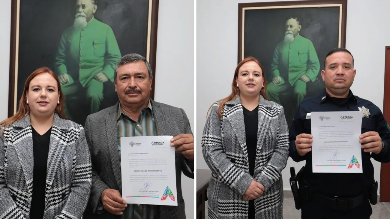 Ana Karen Sánchez Flores presenta su nuevo gabinete en Arteaga