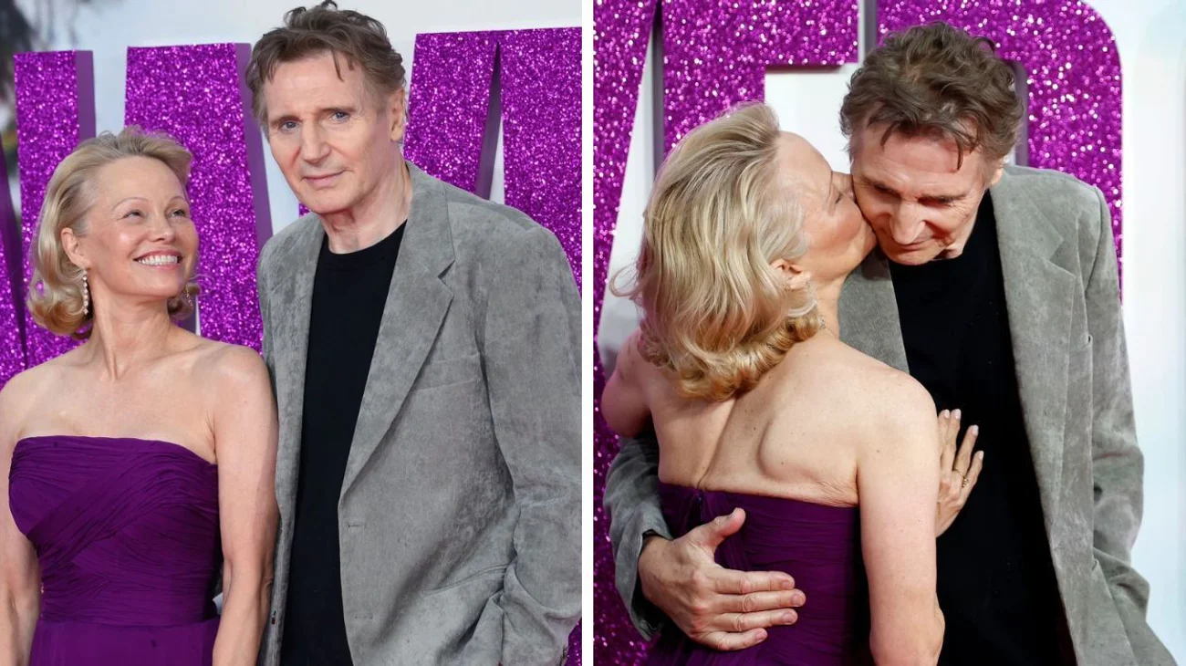 ¿Pamela Anderson y Liam Neeson confirman relación?