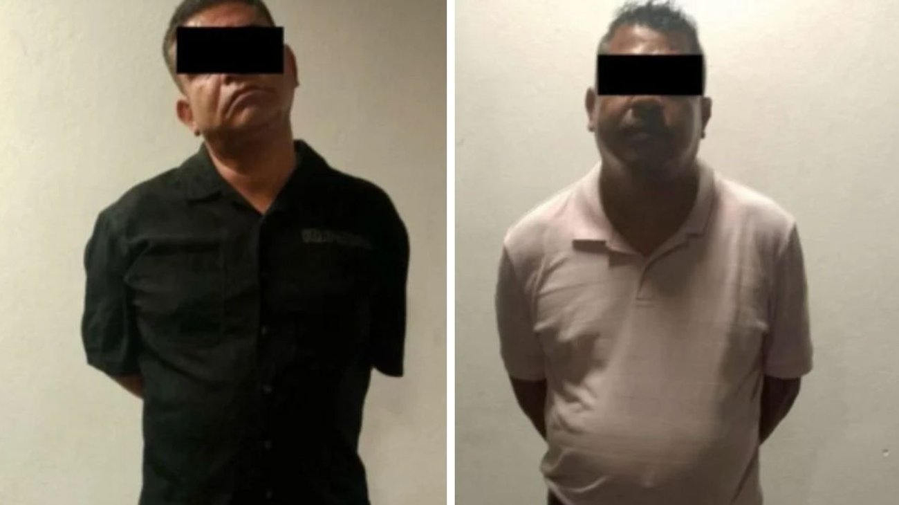Policía de San Pedro detiene a dos por robar botellas de whisky