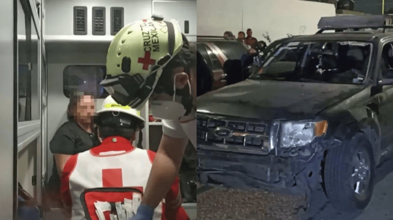 Atropella a mujer tras chocar por conducir ebrio en Saltillo