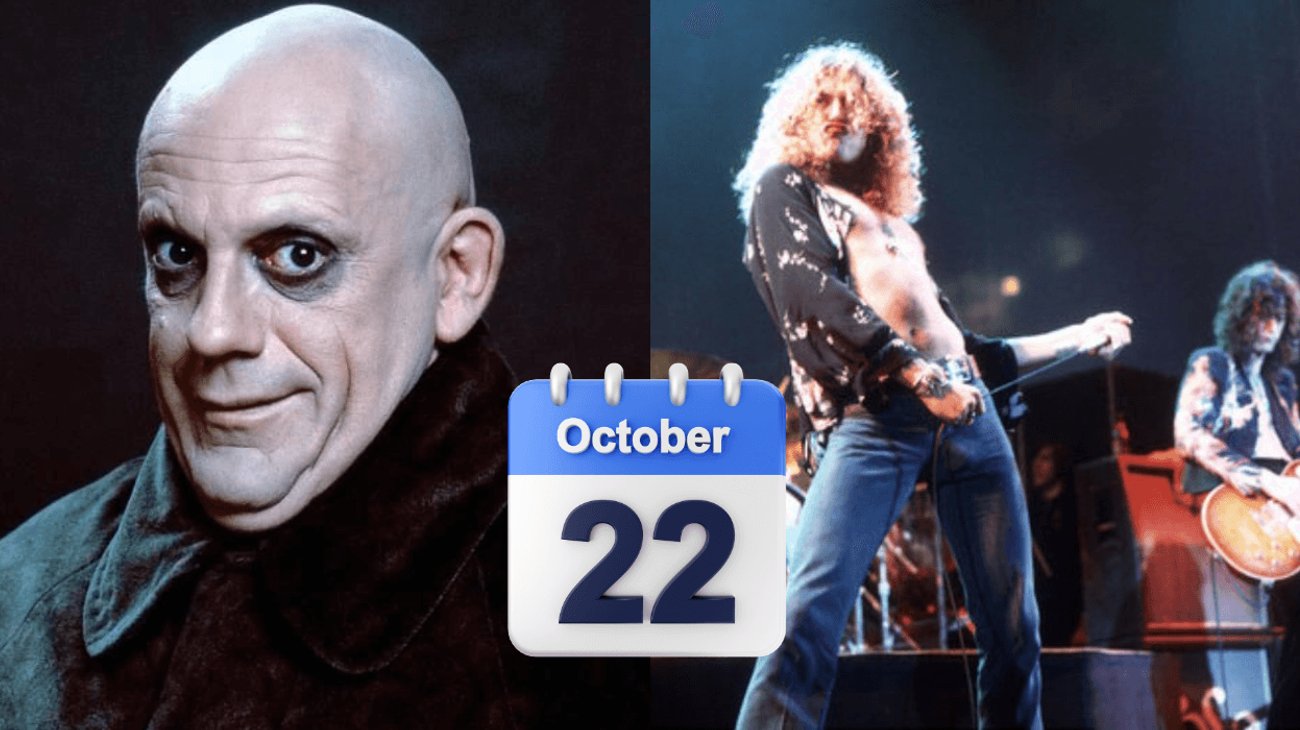 ¿Qué sucedió un día como hoy, 22 de octubre? 