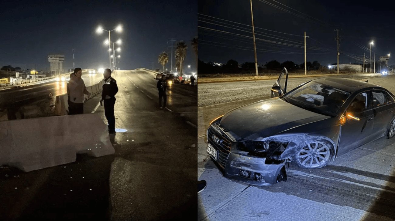 Conductora provoca dos accidentes por 'volantazo' en Saltillo