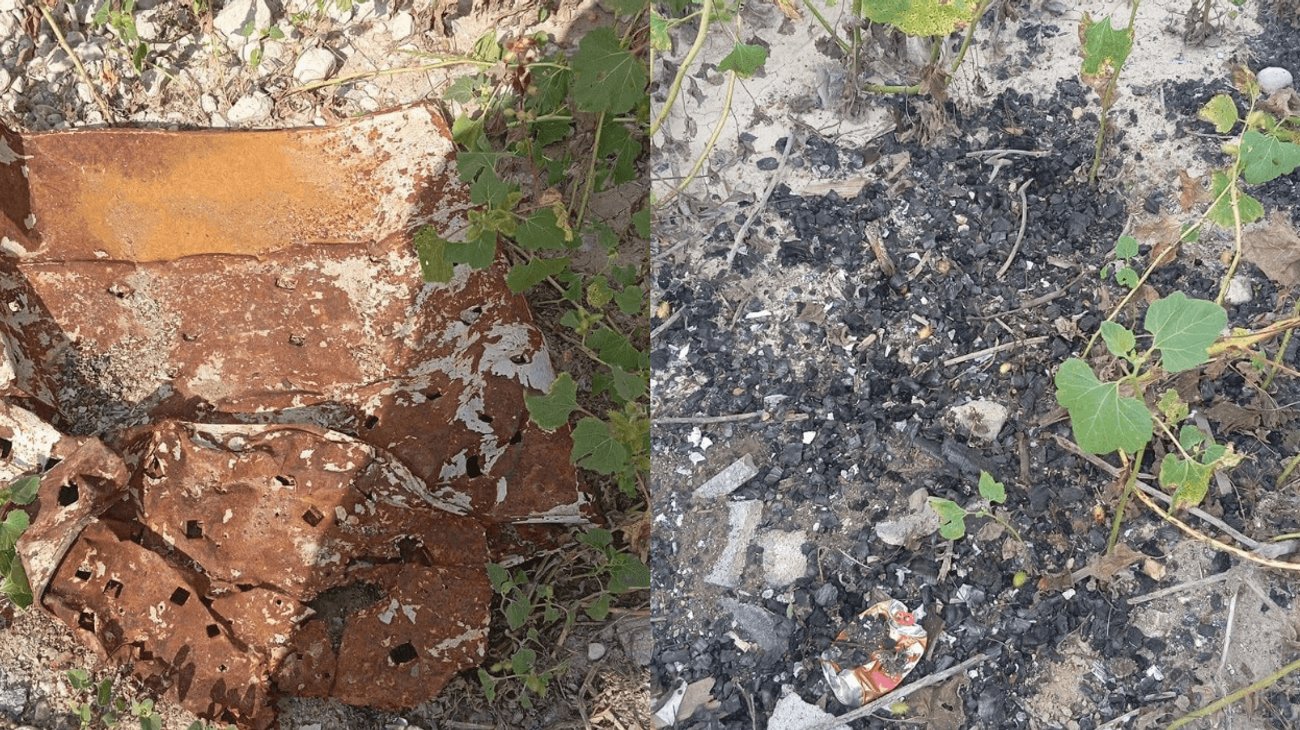 Descubren cinco depósitos con restos calcinados en canal Rodhe