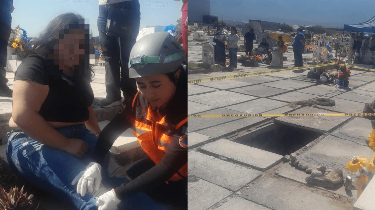 Suman cinco caídas a tumbas en Día de Muertos en NL