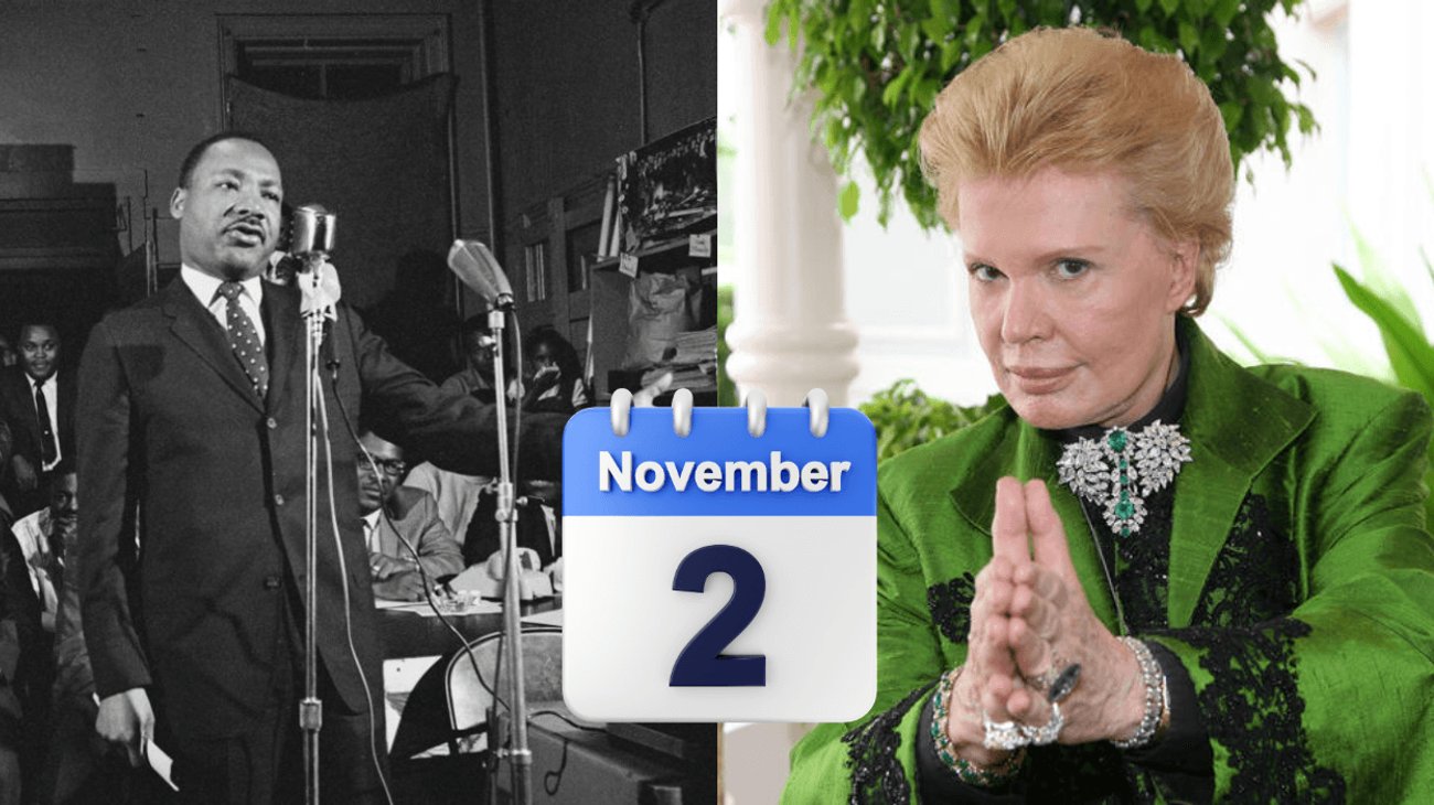 ¿Qué sucedió un día como hoy, 02 de noviembre?