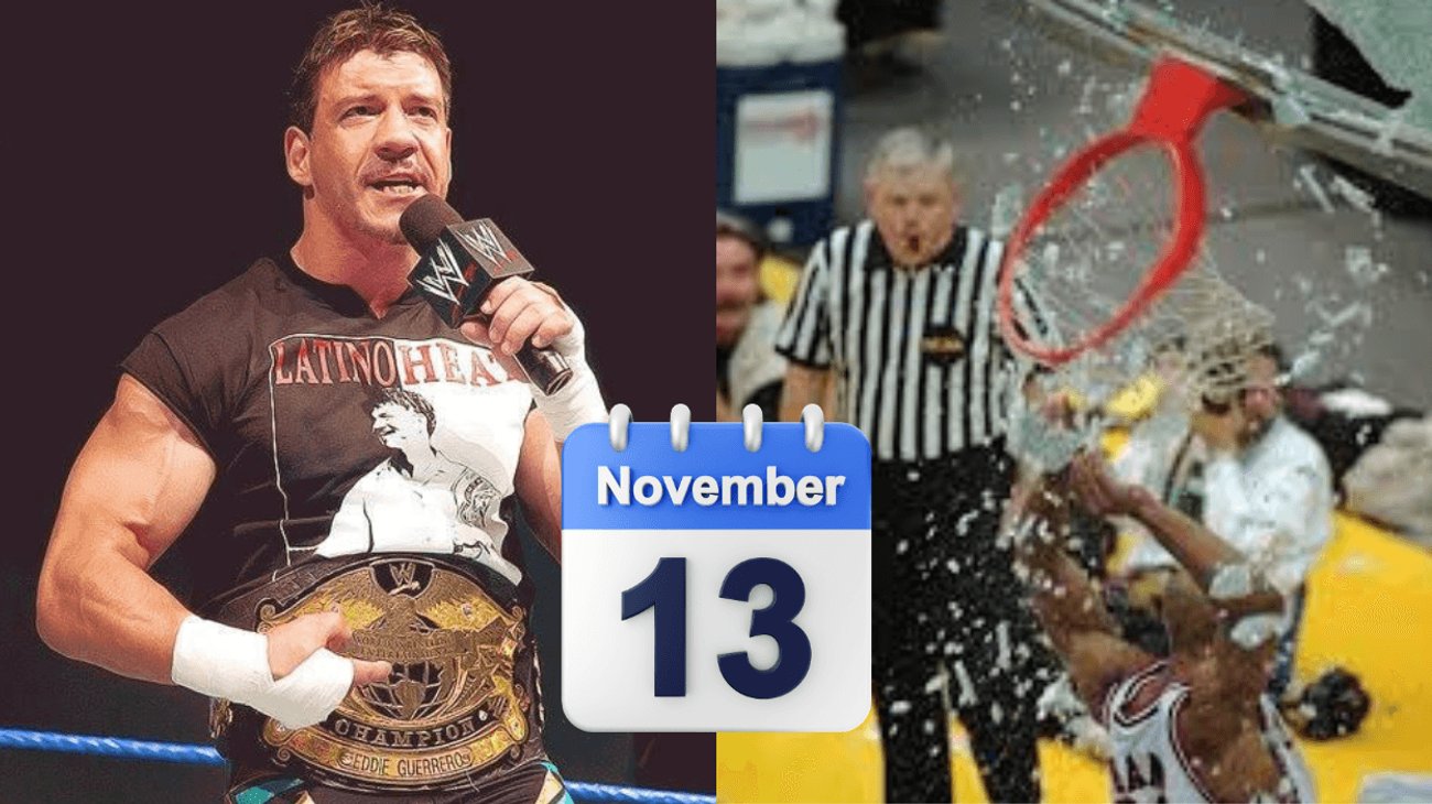 ¿Qué sucedió un día como hoy, 13 de noviembre?