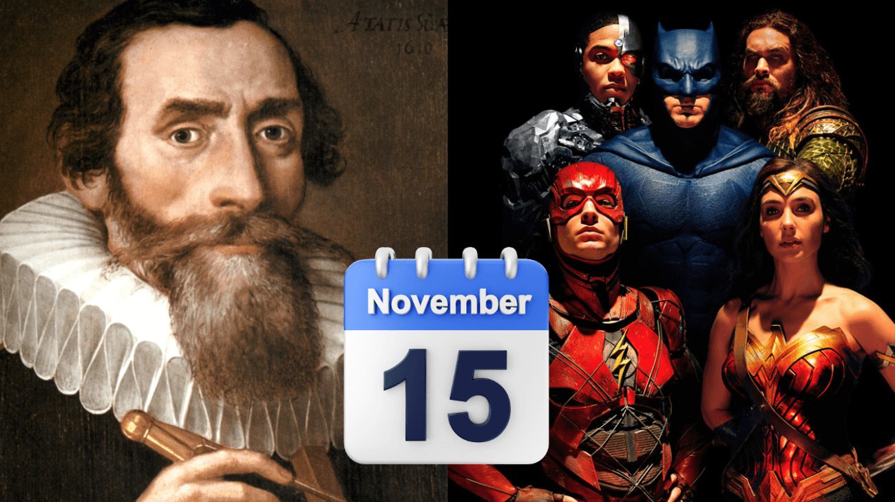 ¿Qué sucedió un día como hoy, 15 de noviembre?