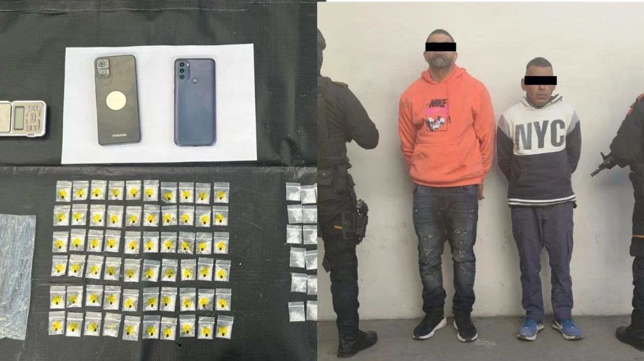 Captura a dos con más de 100 dosis de drogas en Santa Catarina