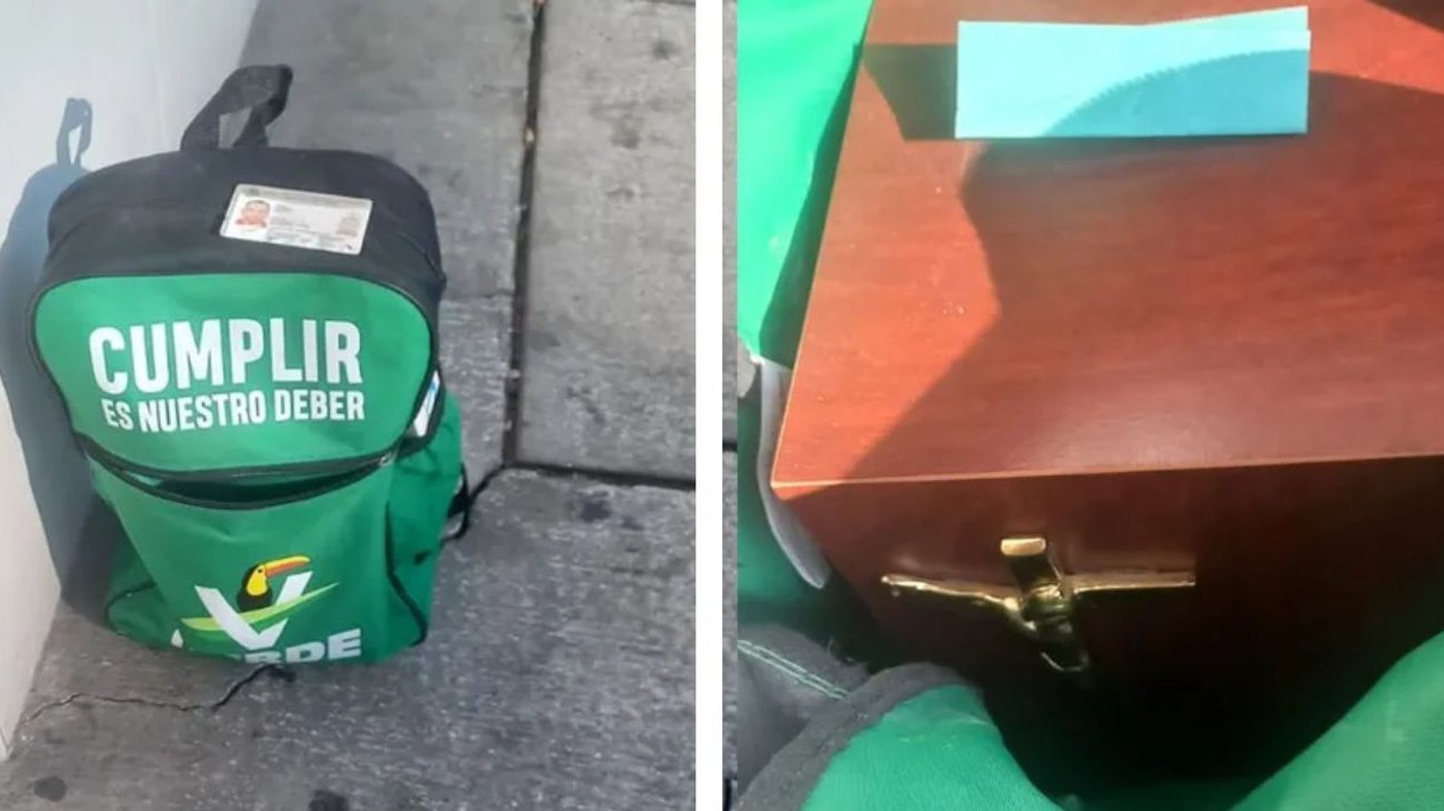 Urna con cenizas es encontrada dentro de mochila en el Centro 