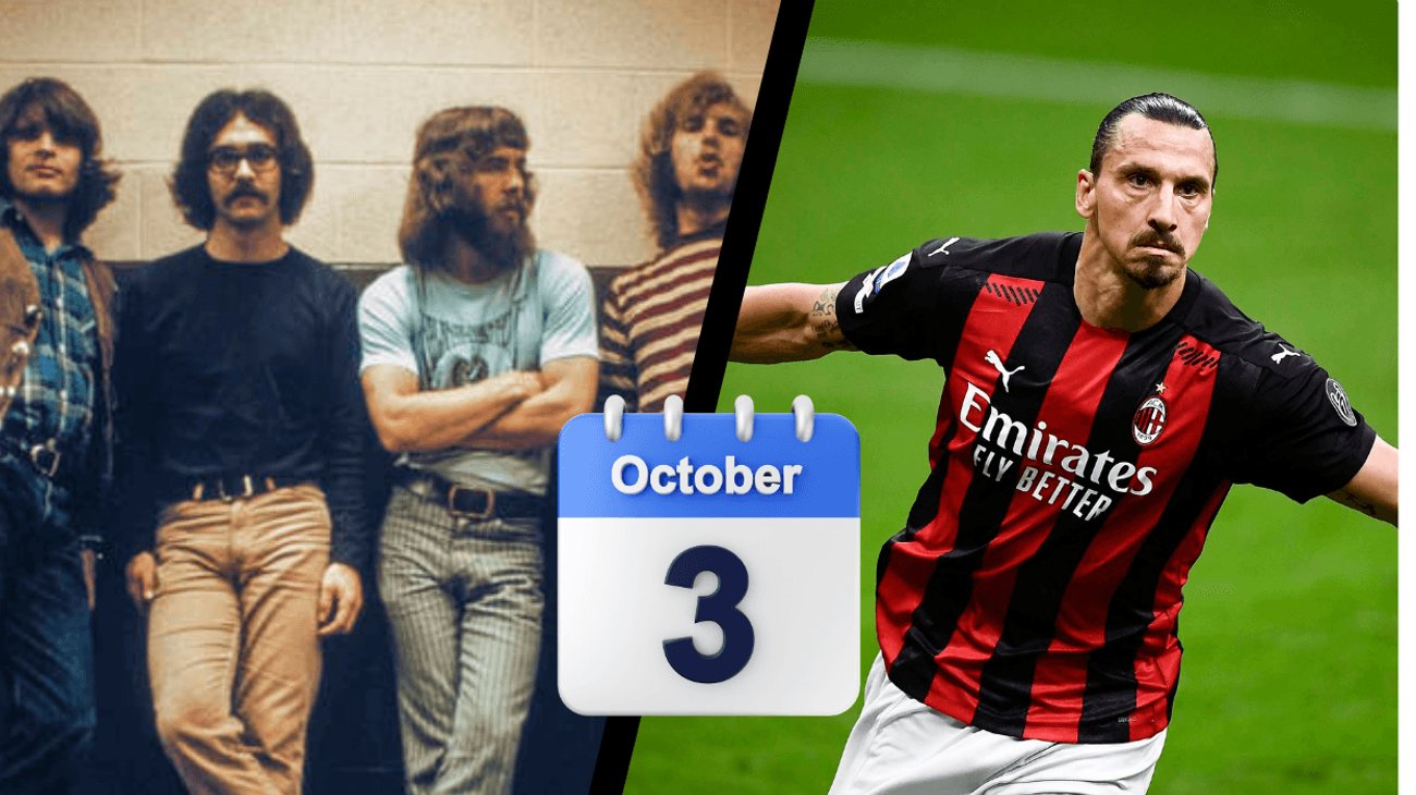 ¿Qué sucedió un día como hoy, 03 de octubre? 