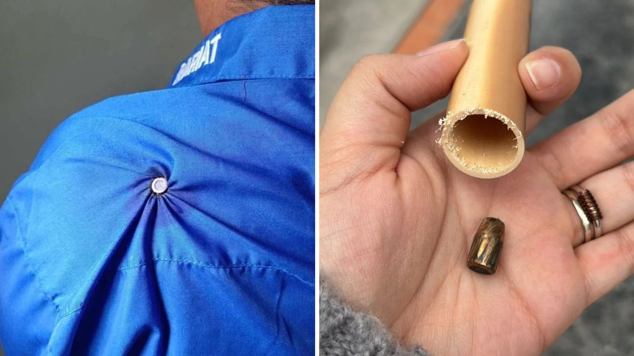 Festejos de Año Nuevo deja herido de bala y daños en vivienda 