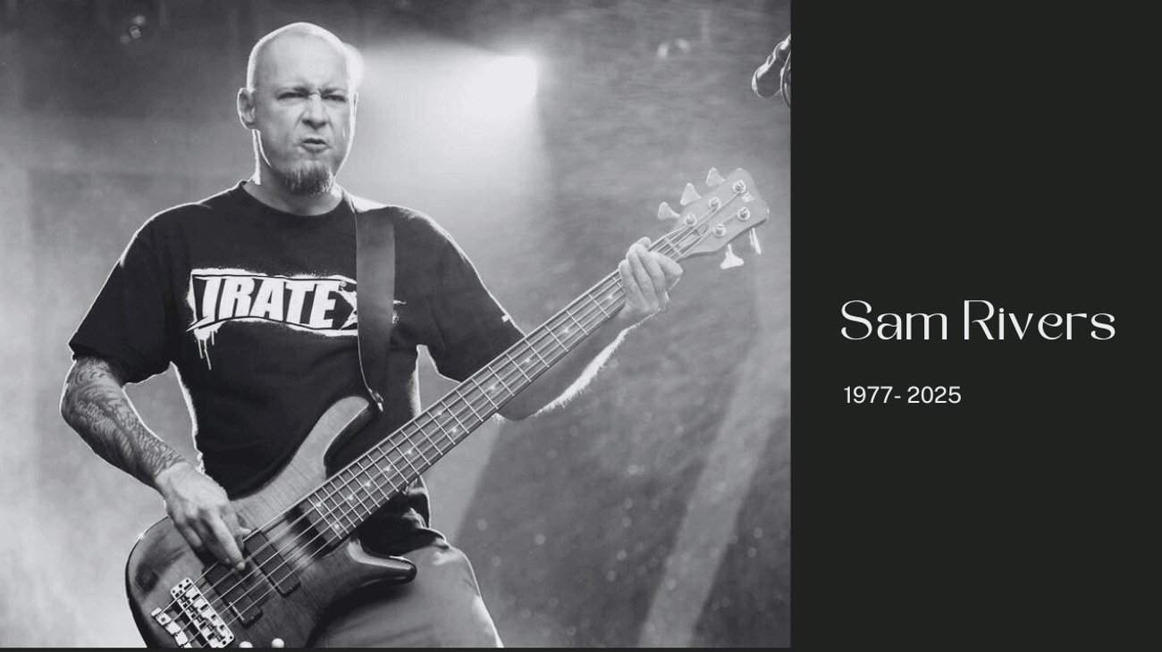 Muere bajista y miembro fundador de Limp Bizkit, Sam Rivers