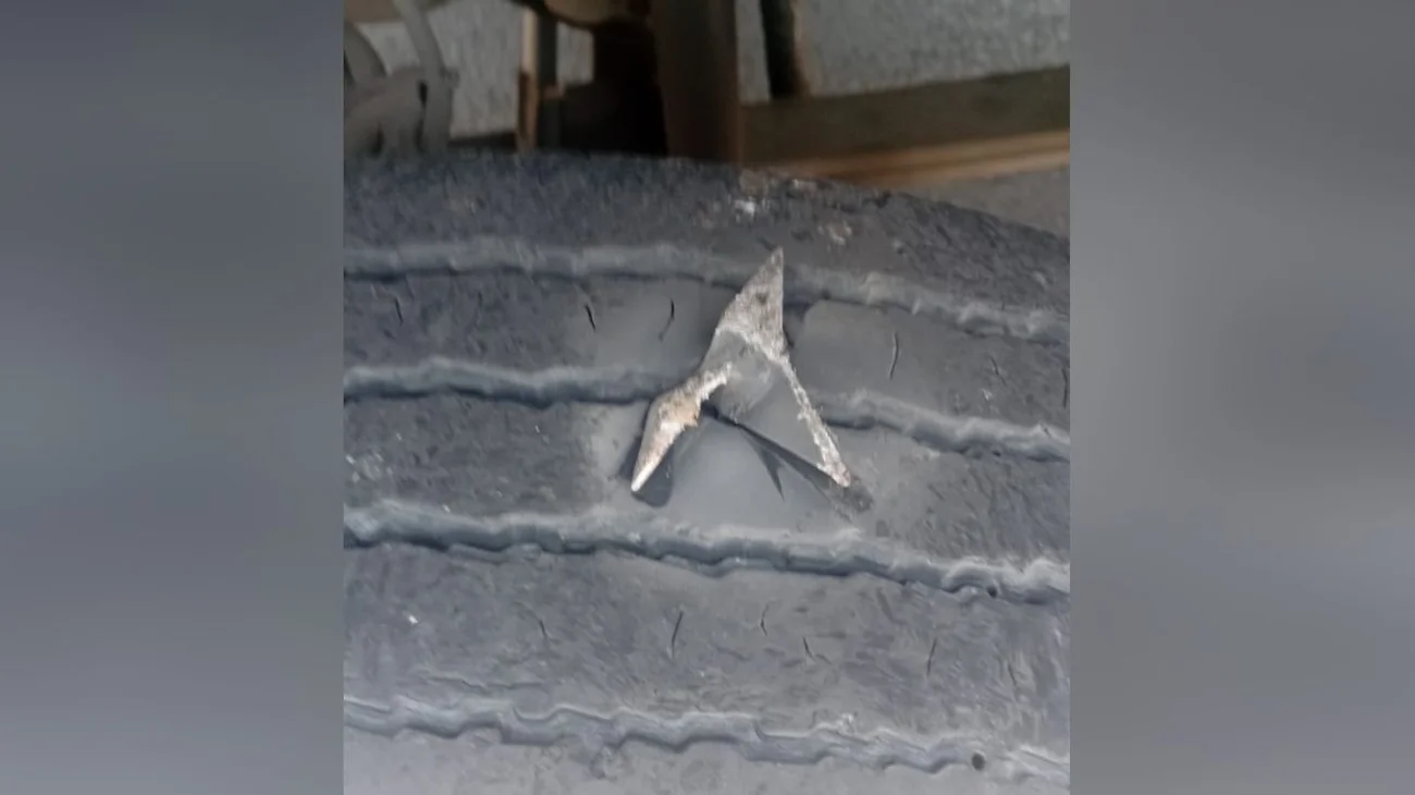 Aclara Santa Catarina que no eran ponchallantas