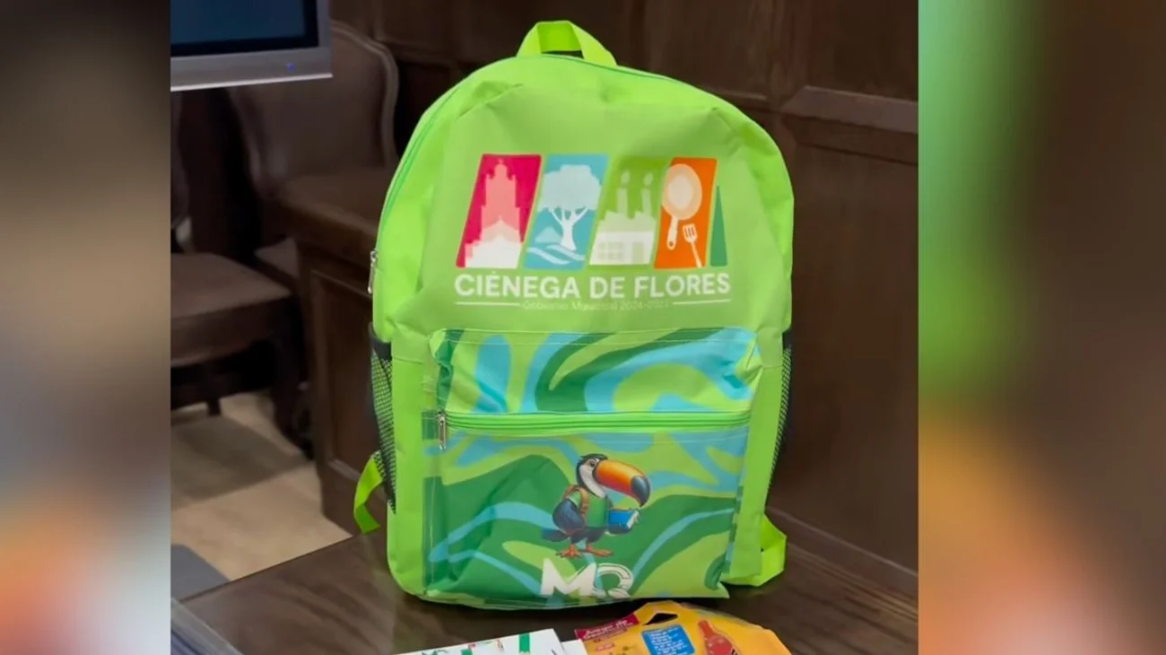 Darán en Ciénega mochilas con iniciales del alcalde
