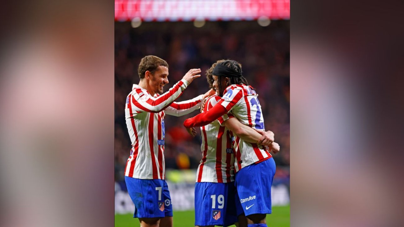 ¡Goleada colchonera! Atletico de Madrid vence al Barcelona 
