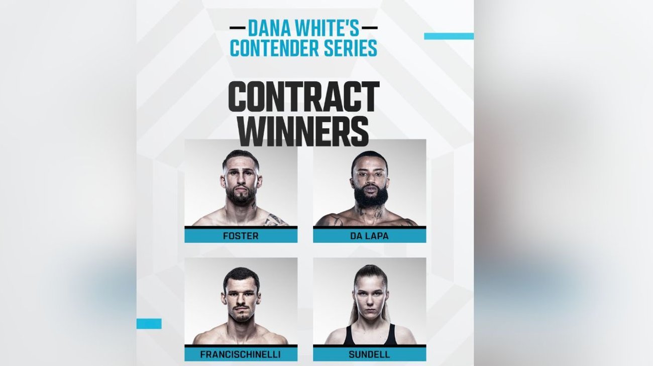 UFC contrata a 4 nuevos peleadores tras semana 10 del DWCS
