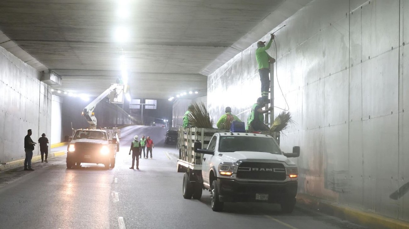 Intensifican obras de imagen urbana y seguridad en Saltillo
