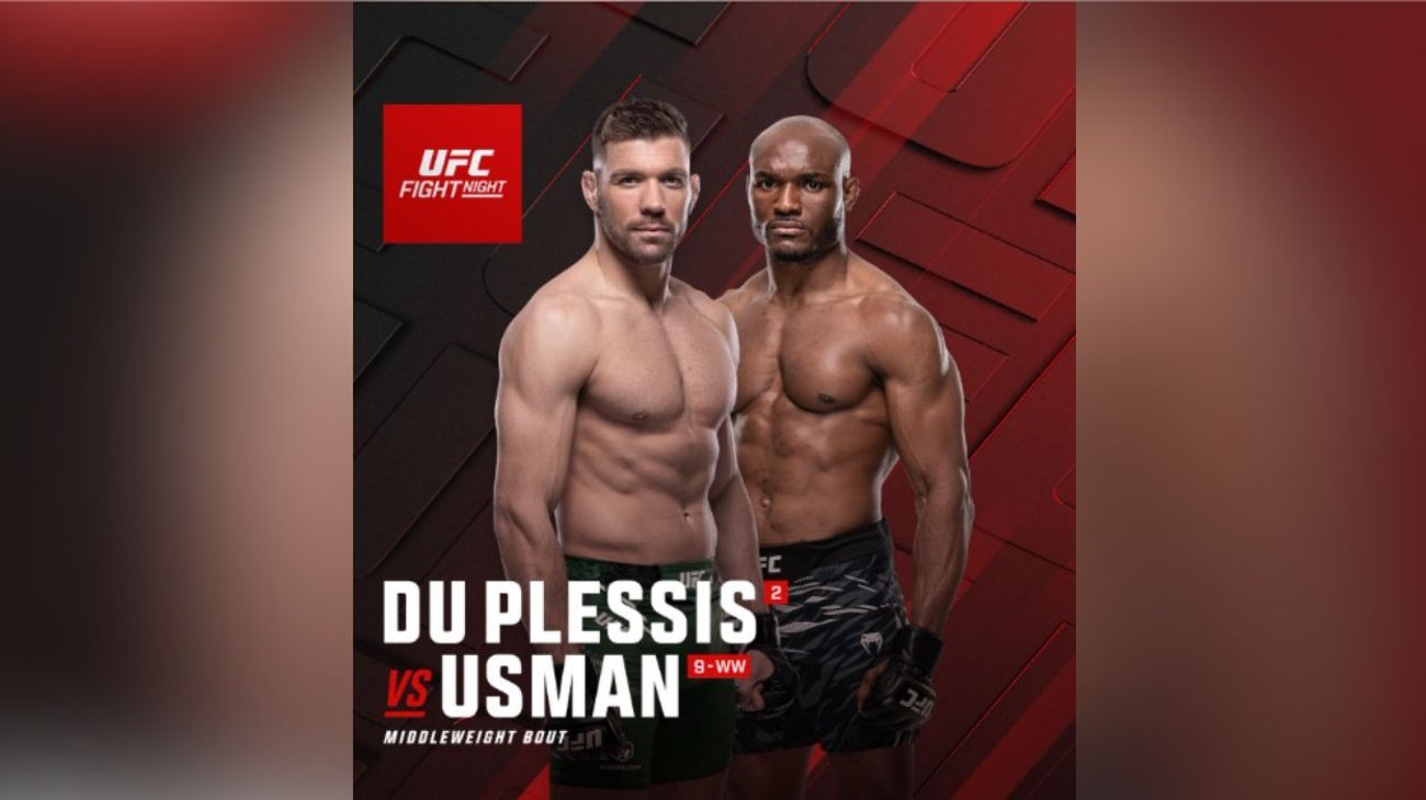 UFC confirma pelea entre Du Plessis y Usman en peso medio