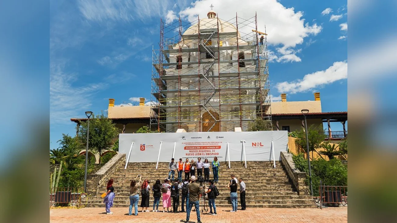 Va restauración de El Obispado al 50 por ciento