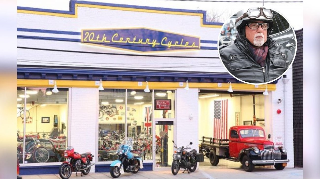 Billy Joel cierra su tienda de antiguas motocicletas en NY