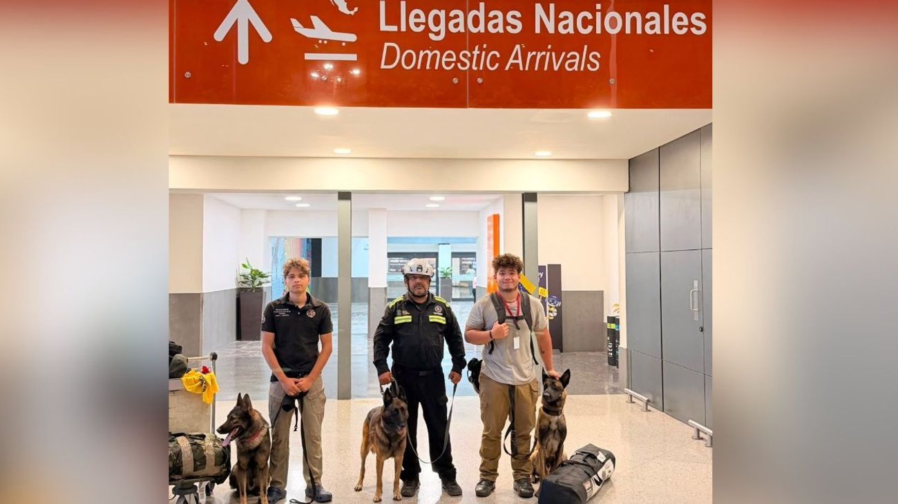 Jaguares de NL vuelven tras apoyar rescates en Venezuela
