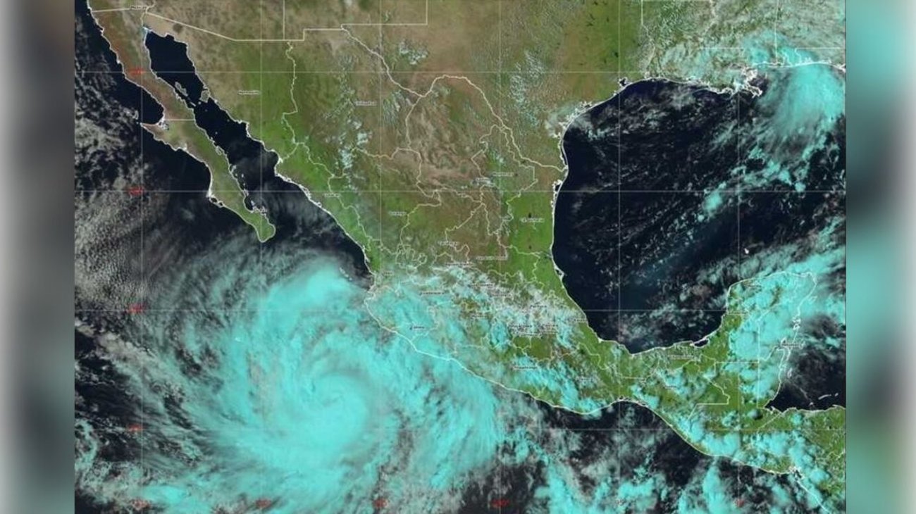 Priscilla se intensifica; se convierte en huracán categoría 1