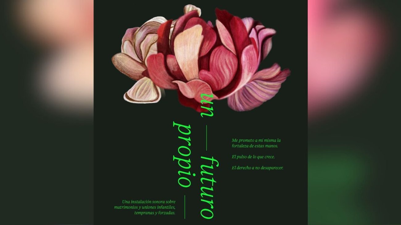 Exposición inmersiva busca visibilizar los casamientos infantiles