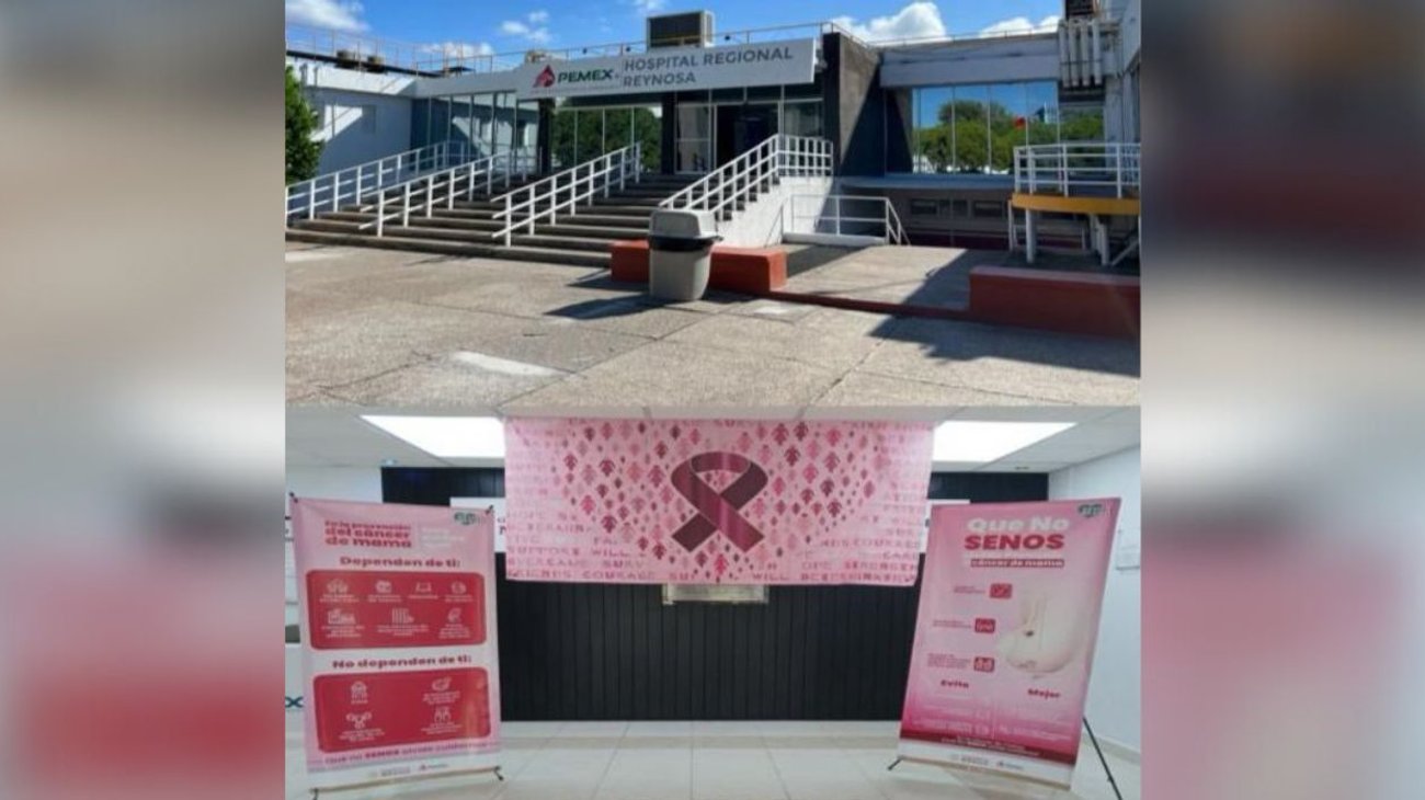 Pemex difunde en Reynosa campaña de prevención del cáncer de mama