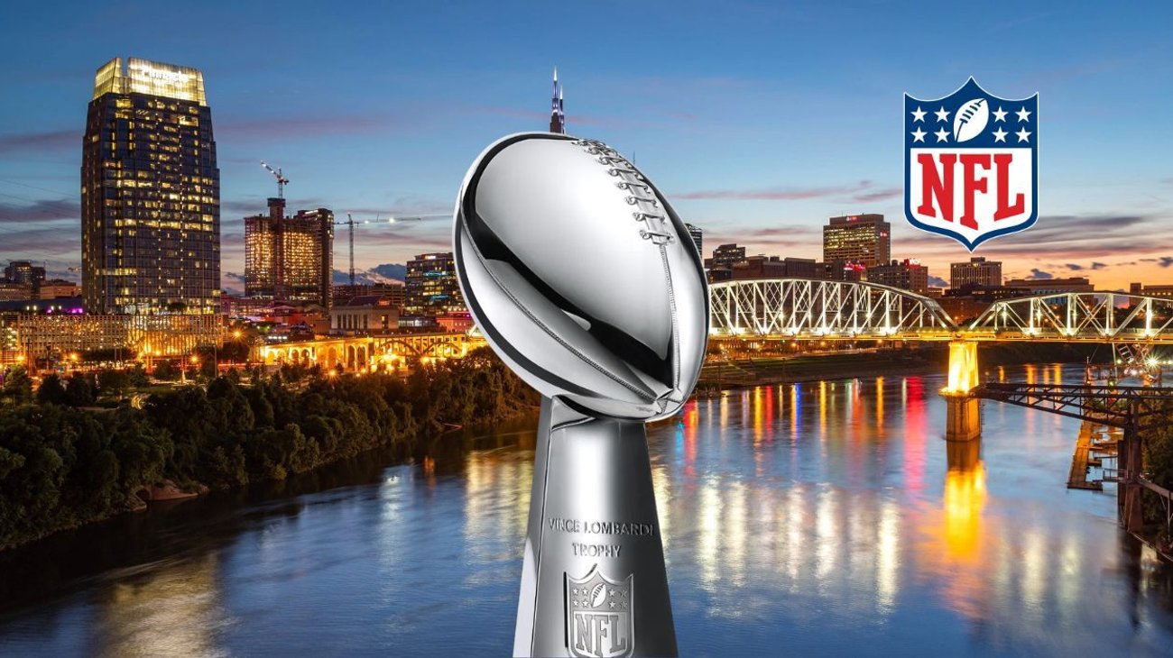 NFL elige a Nashville como anfitriona del Super Bowl de 2030