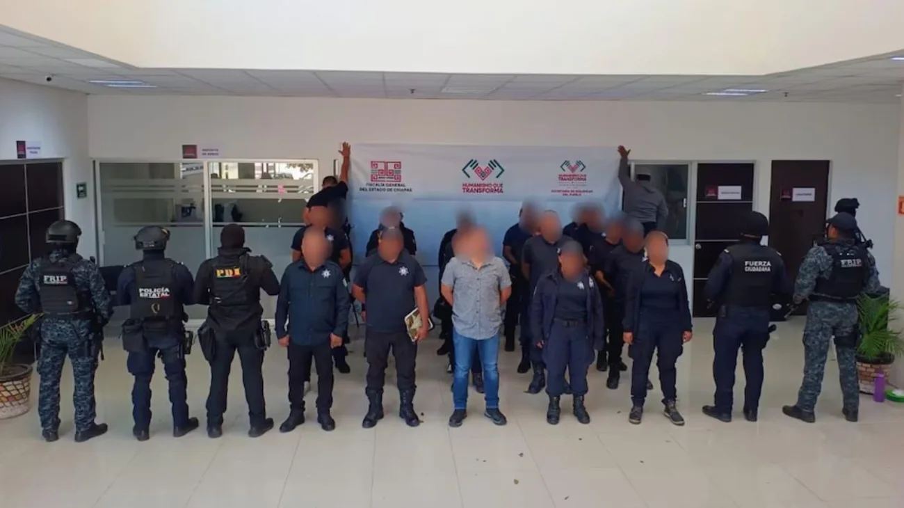 Detienen a 78 personas en Chiapas por red de extorsión
