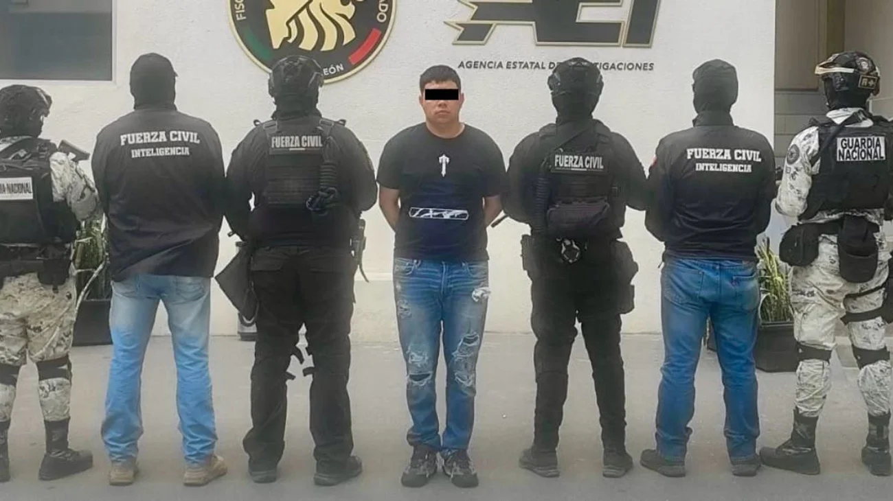 Detienen a joven por presunto homicidio en Escobedo