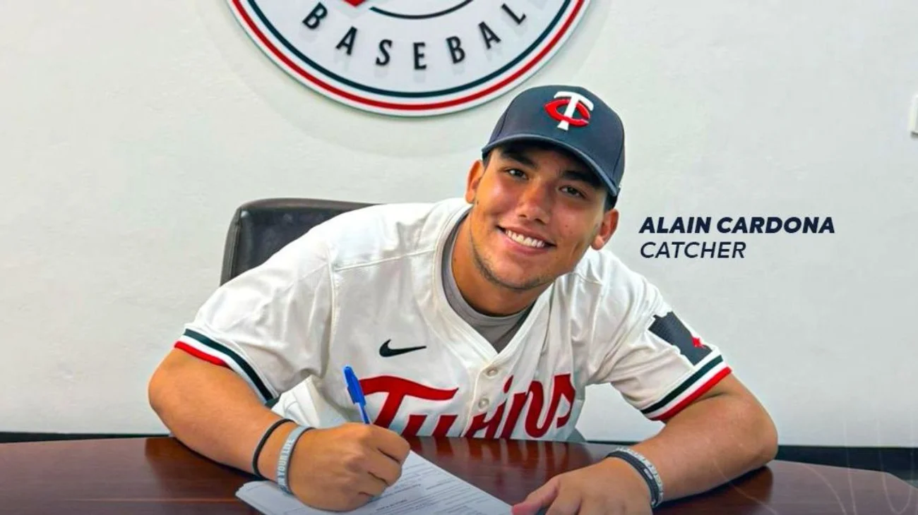 Talento juvenil de Sultanes, firma con los Minnesota Twins