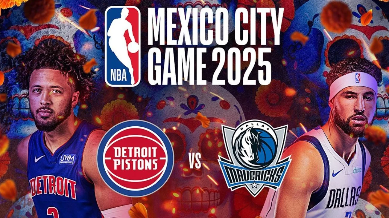 La NBA regresa a México con duelo de lujo: 'Mavericks vs Pistons'