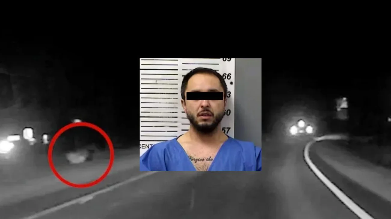 Hombre lanza del auto a su bebé durante persecución