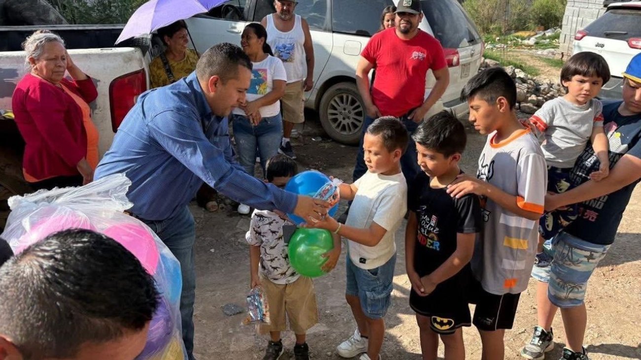 Celebran el Día del Niño con actividades y apoyos en comunidades