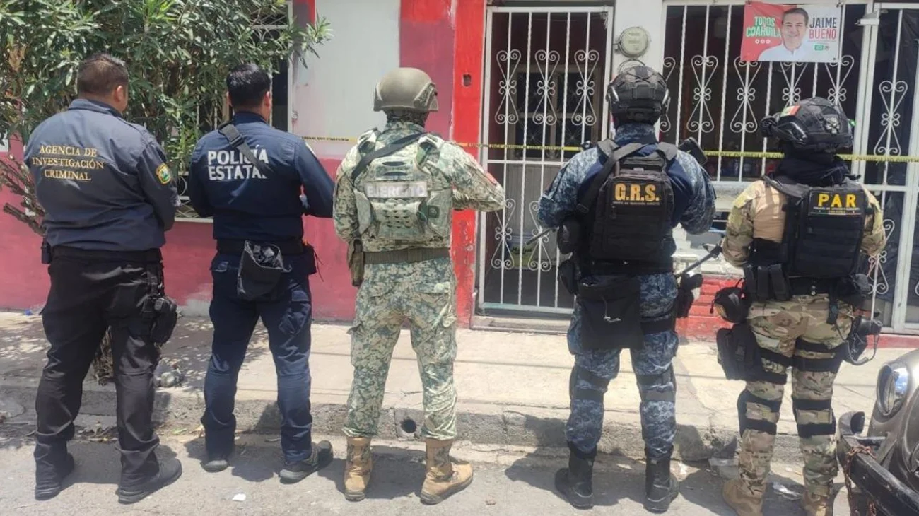 Decomisan droga y equipo para narcomenudeo tras cateo en Saltillo