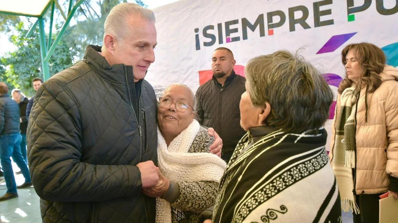 Entrega techumbre y apoyos para mitigar el frío