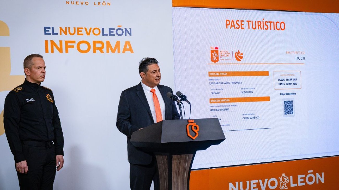 Implementan pase turístico digital para vehículos foráneos