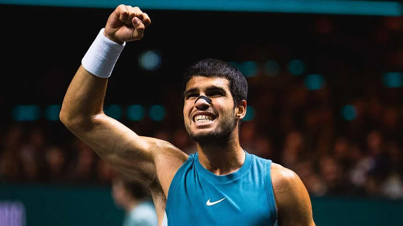 Carlos Alcaraz, primer español en ganar el Open de Rotterdam