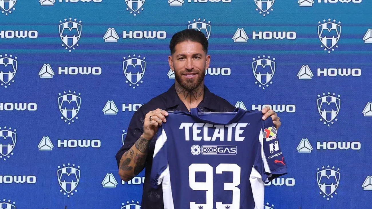¡Es oficial! Ramos es presentado como nuevo jugador de Rayados