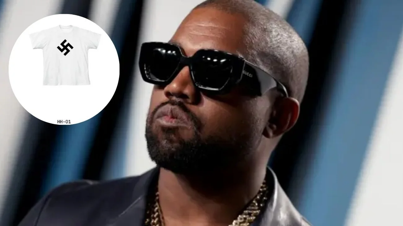 Desactivan página que vendía camisetas de Kanye con esvásticas