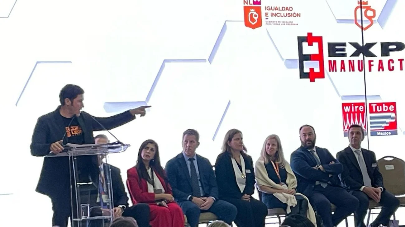 Inaugura Samuel Expo Manufactura 2025; esto dijo