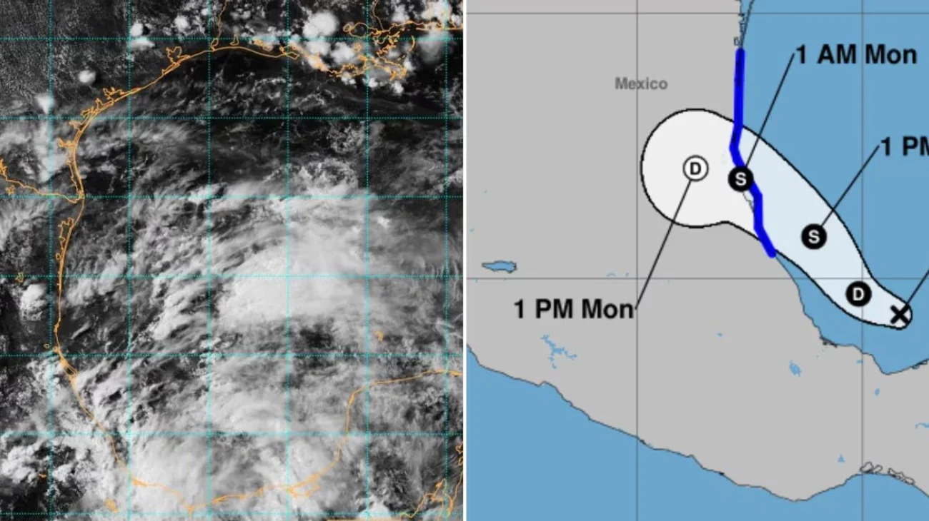 Conagua confirma formación tropical en el Golfo de México