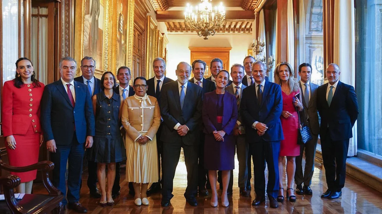 Sheinbaum dialoga con empresarios sobre el 'Plan México'